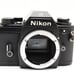 ★All parts replaced with new leatherette, excellent exterior condition★ Nikon EM Body #18146
