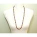 Art Deco Garnet Show Stopper Vintage Necklace, Filigree Beads and Deep Red Tumbl