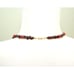 Art Deco Garnet Show Stopper Vintage Necklace, Filigree Beads and Deep Red Tumbl