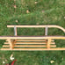 Davos Pilz Wood Baby/Toddler Pull Sled With Cast Iron Runners Lands' End Insert
