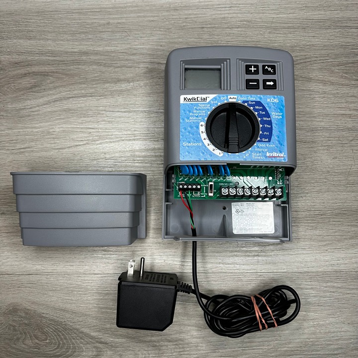 IRRITROL KD6-INT Kwik Dial 6 Station Indoor Residential Sprinkler Controller