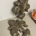 Home interiors and gifts Gold hanging fleur-de-lis Wall decor