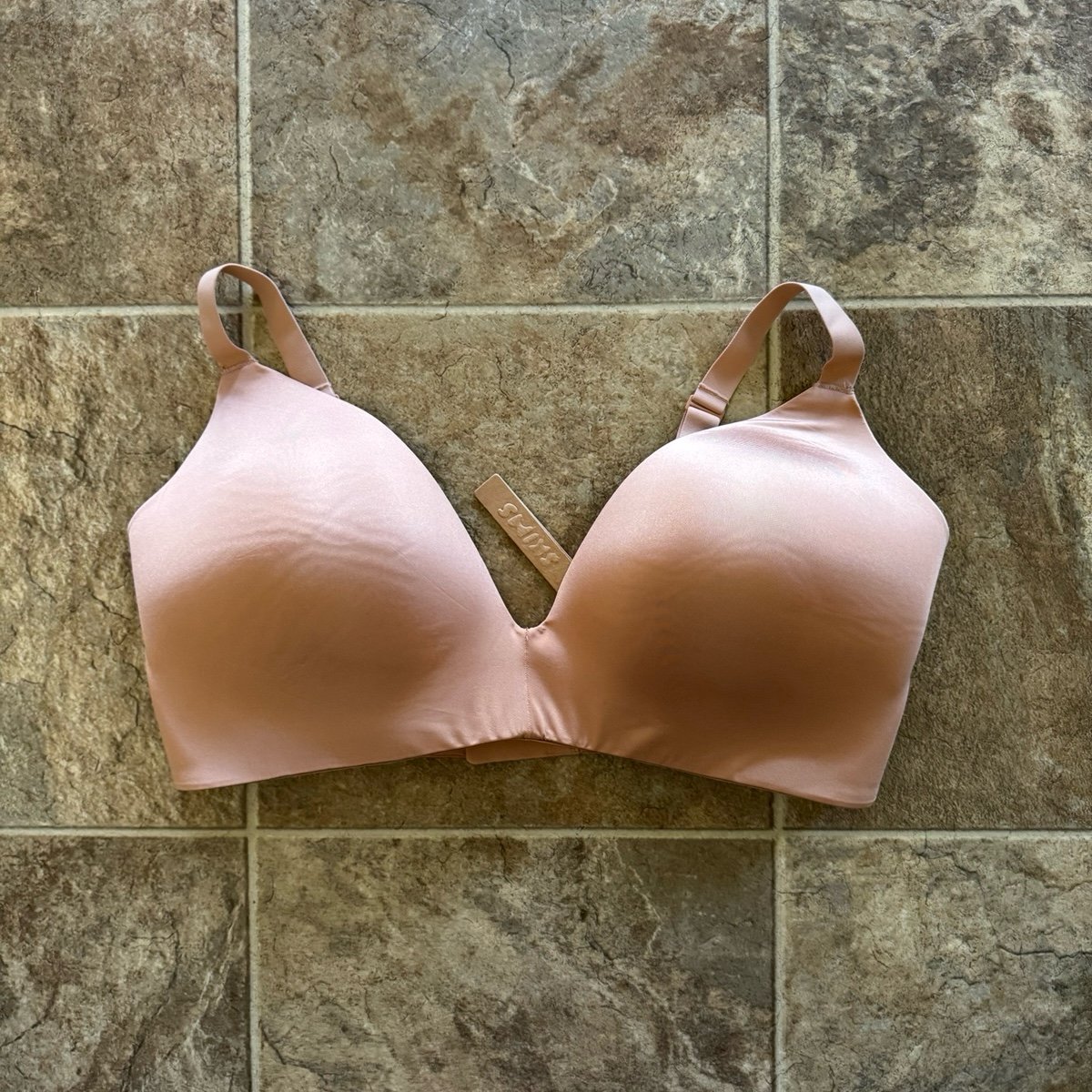 Skims Wireless Form T-shirt Bra Ochre Size 42DDD