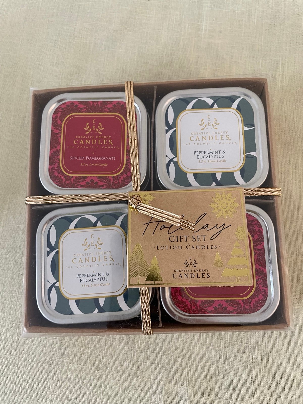 Lotion candles Creative Energy Candles set