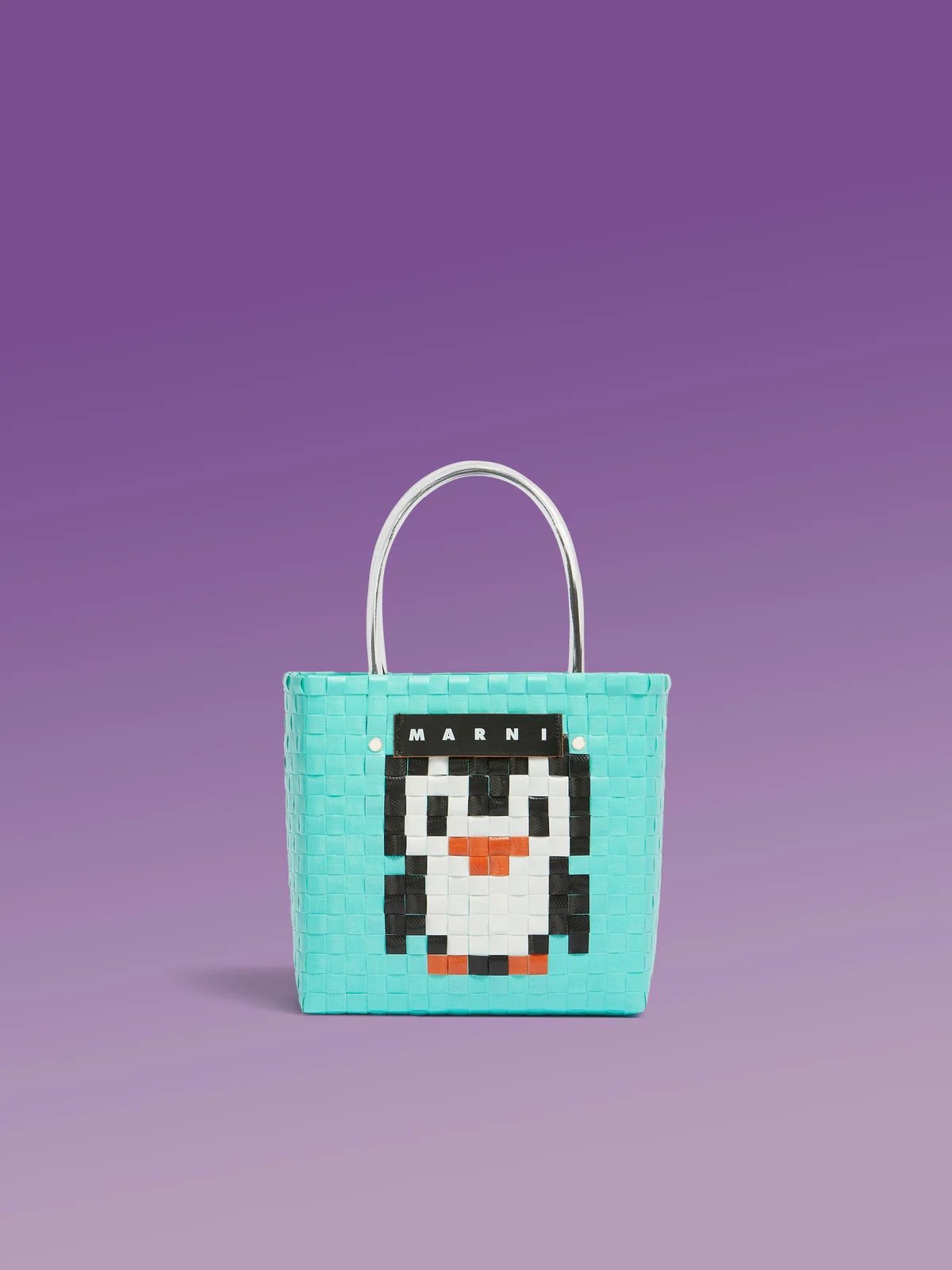 Marni Market Animal Basket Bag - Penguin NWT
