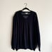 Cutter & Buck Black Long Sleeve Ribbed Detail V Neck Sweater - 2XB