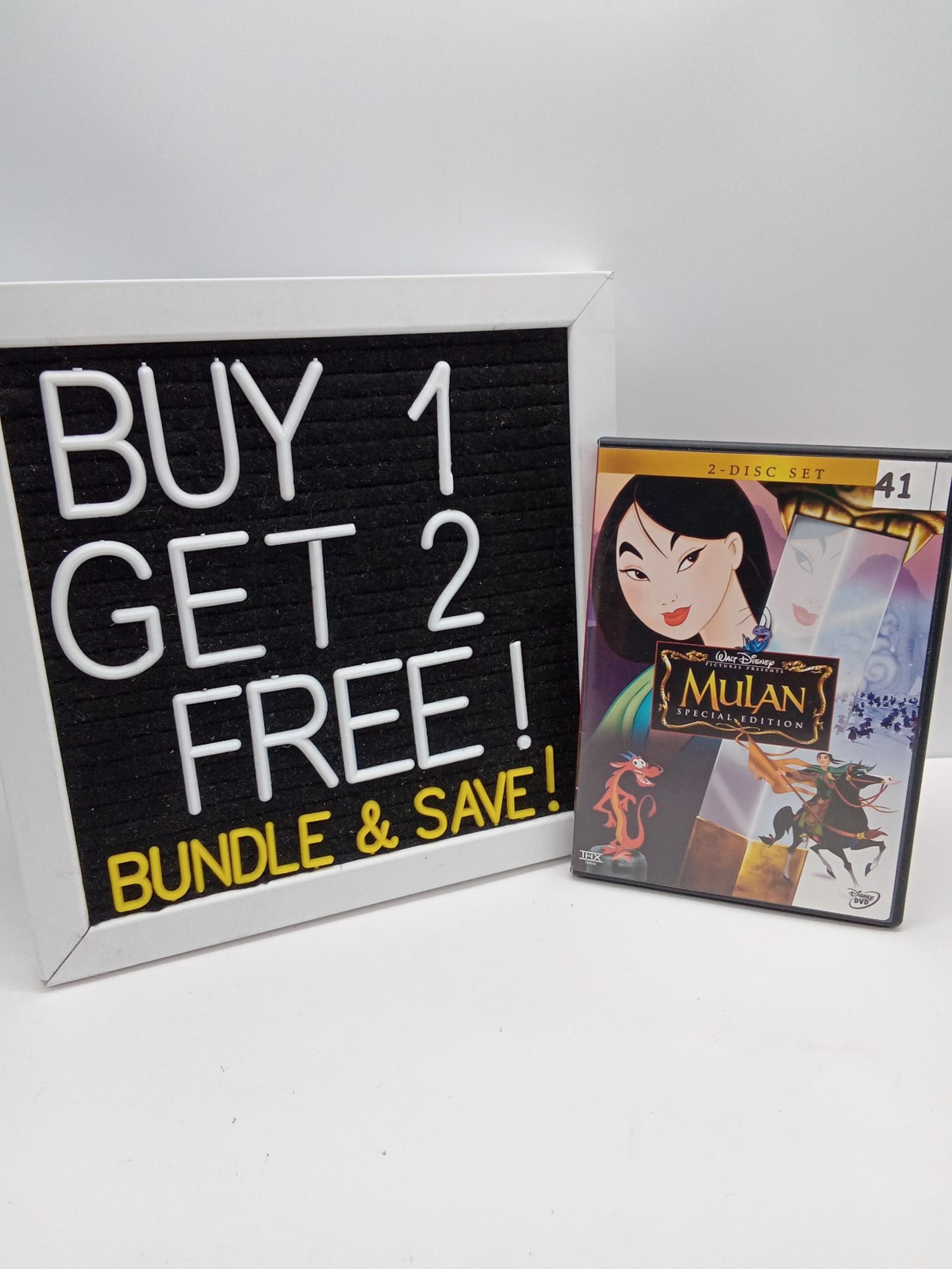 Disney Mulan DVD#i41