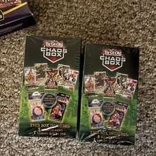 Yugioh (Lot of 2) CHAOS BOXES! - 10 Booster Packs - FACTORY SEALEDf