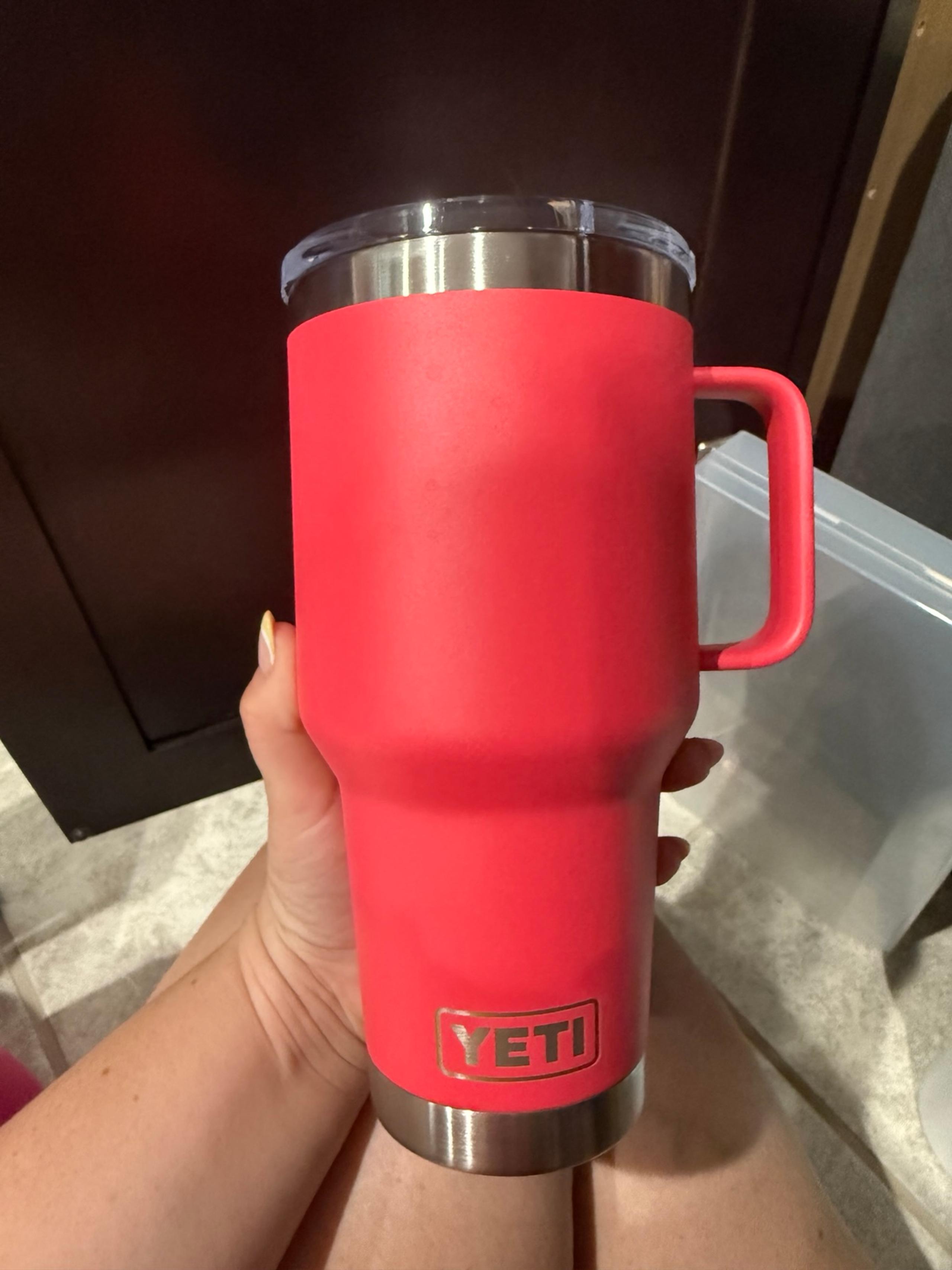 Bimini pink 30 oz yeti tumbler