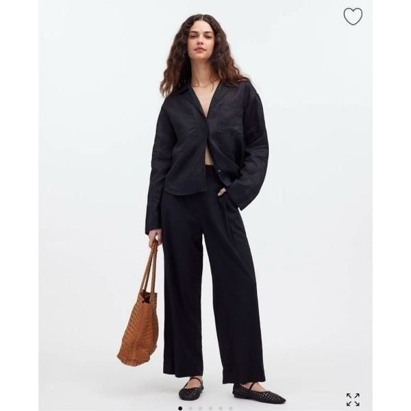 78 Madewell Pull-On Straight Crop Pant size 4