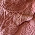 Set of 2 Euro shams linen source light orange color