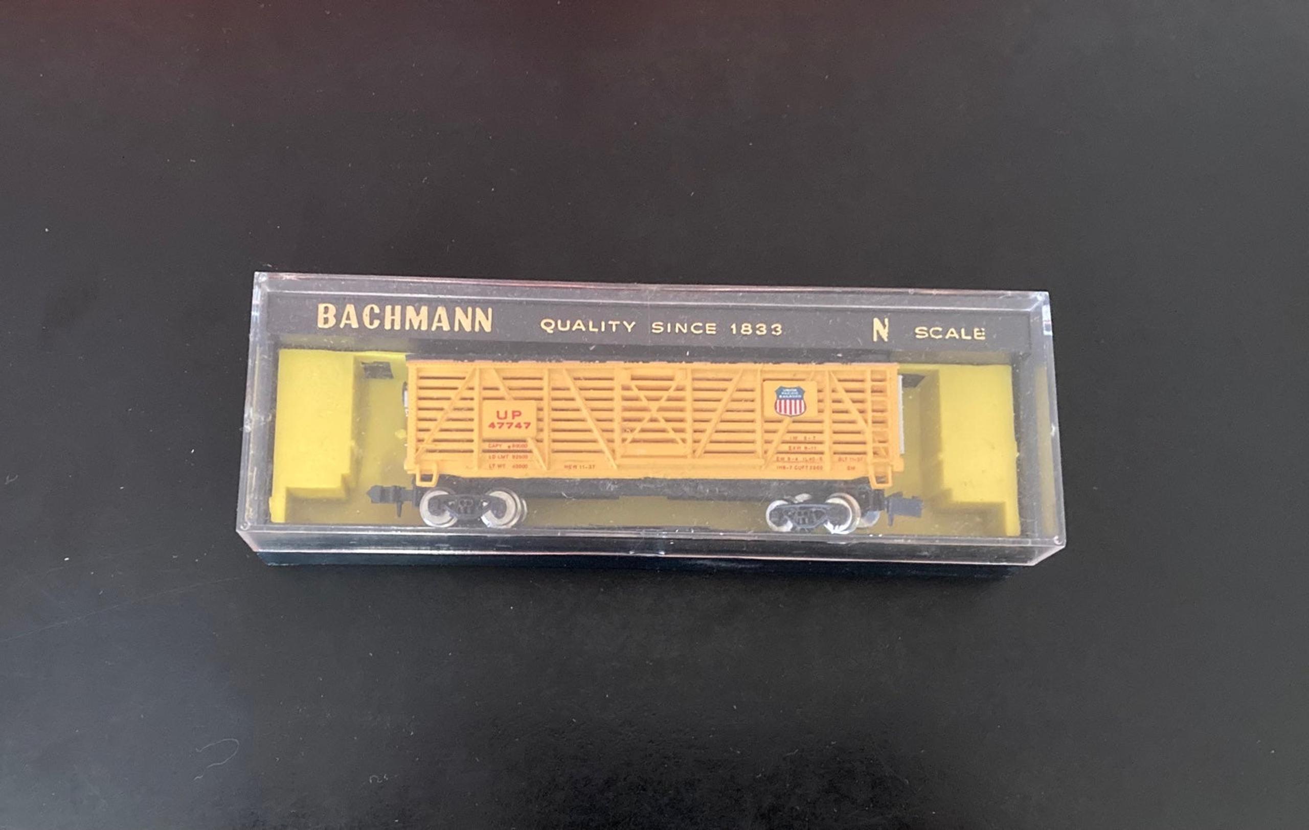 Bachmann N Scale Wood Stock Car Union Pacific U.P. #5047