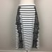 Eloquii Black & White Lace Trim NWOT Pencil Skirt 24