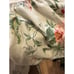 Vtg Ralph Lauren Floral Pewter Toulouse Bed Skirt Full Country Chic rare Read