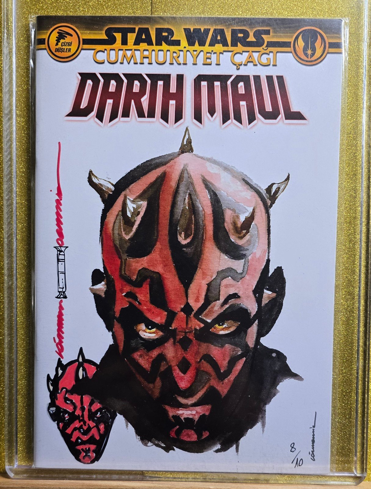 Star Wars: Age of Republic, Turkish Edition, signed/sketched, COA, Gorkem Demir