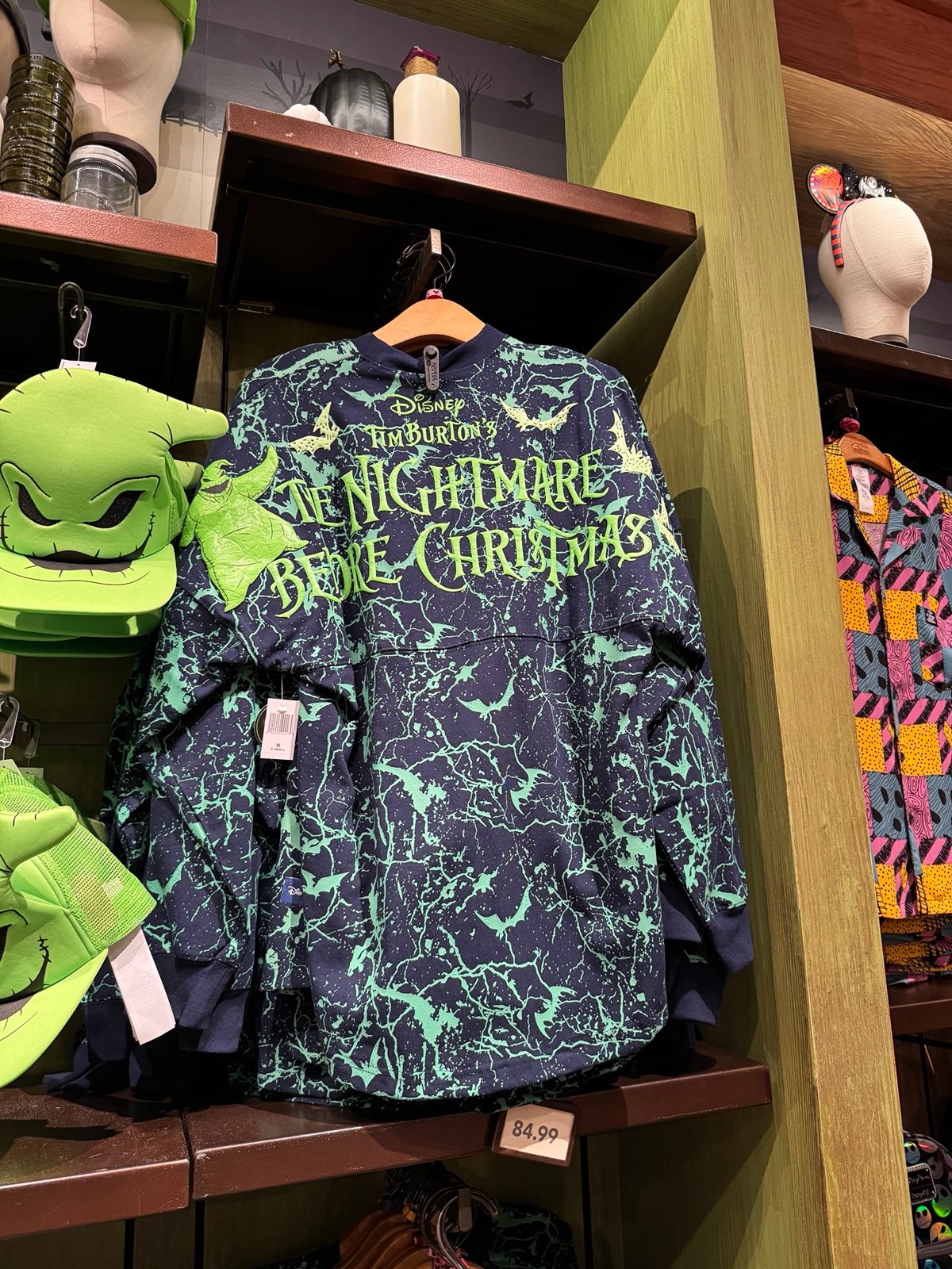 Disney Parks 2025 The Nightmare before Christmas Oogie Boogie Spirit Jersey