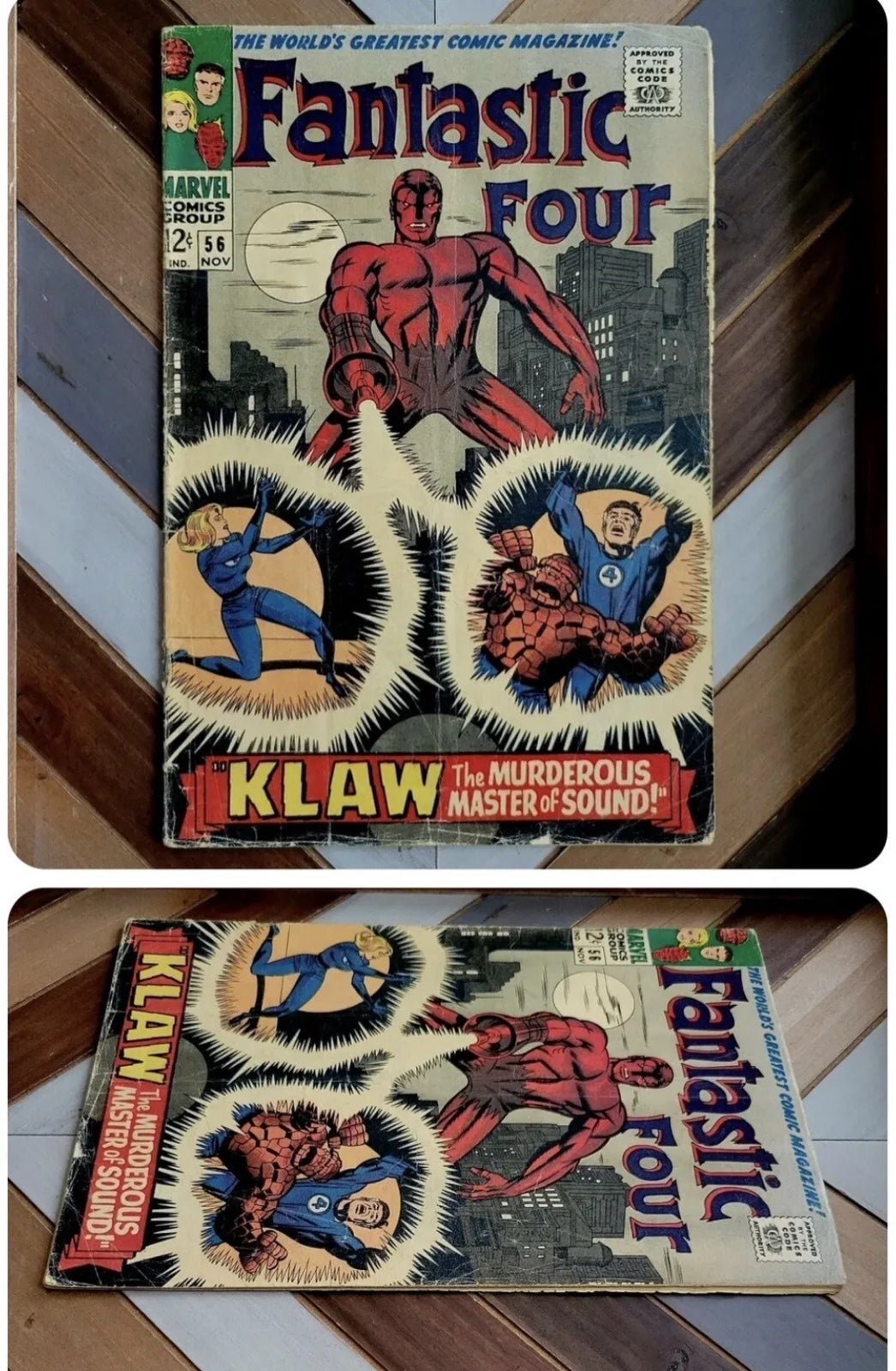 Fantastic Four #56 VG (Marvel 1966)