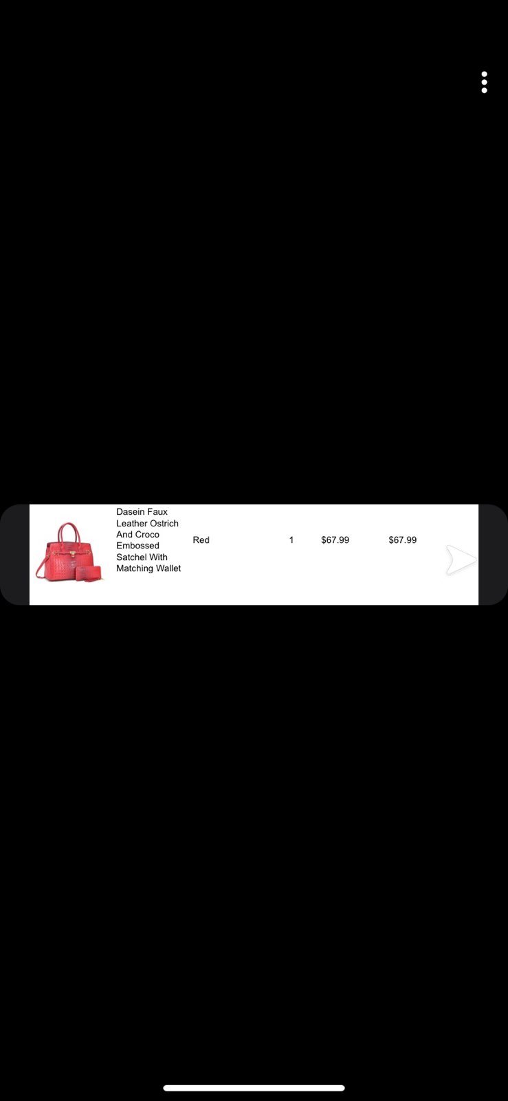Handbag with wallet
