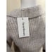 NWT Heartloom Women's Embellished Buttons Collared Knit Cardigan Bone Gray Large