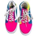 Vans Old Skool Neon Multicolor Low Top Skate Sneakers Size Mens 5.5/Womens 7