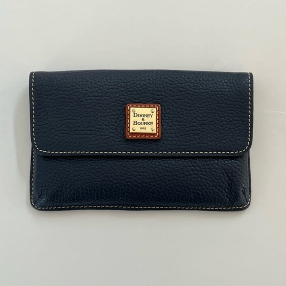 Dooney & Bourke Pebble Grain Milly Wristlet - Navy