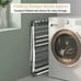 Folding Clothes Drying Rack 2-Tier Metal Laundry Drying Rack Laundry Drying Rack