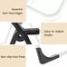 Folding Clothes Drying Rack 2-Tier Metal Laundry Drying Rack Laundry Drying Rack