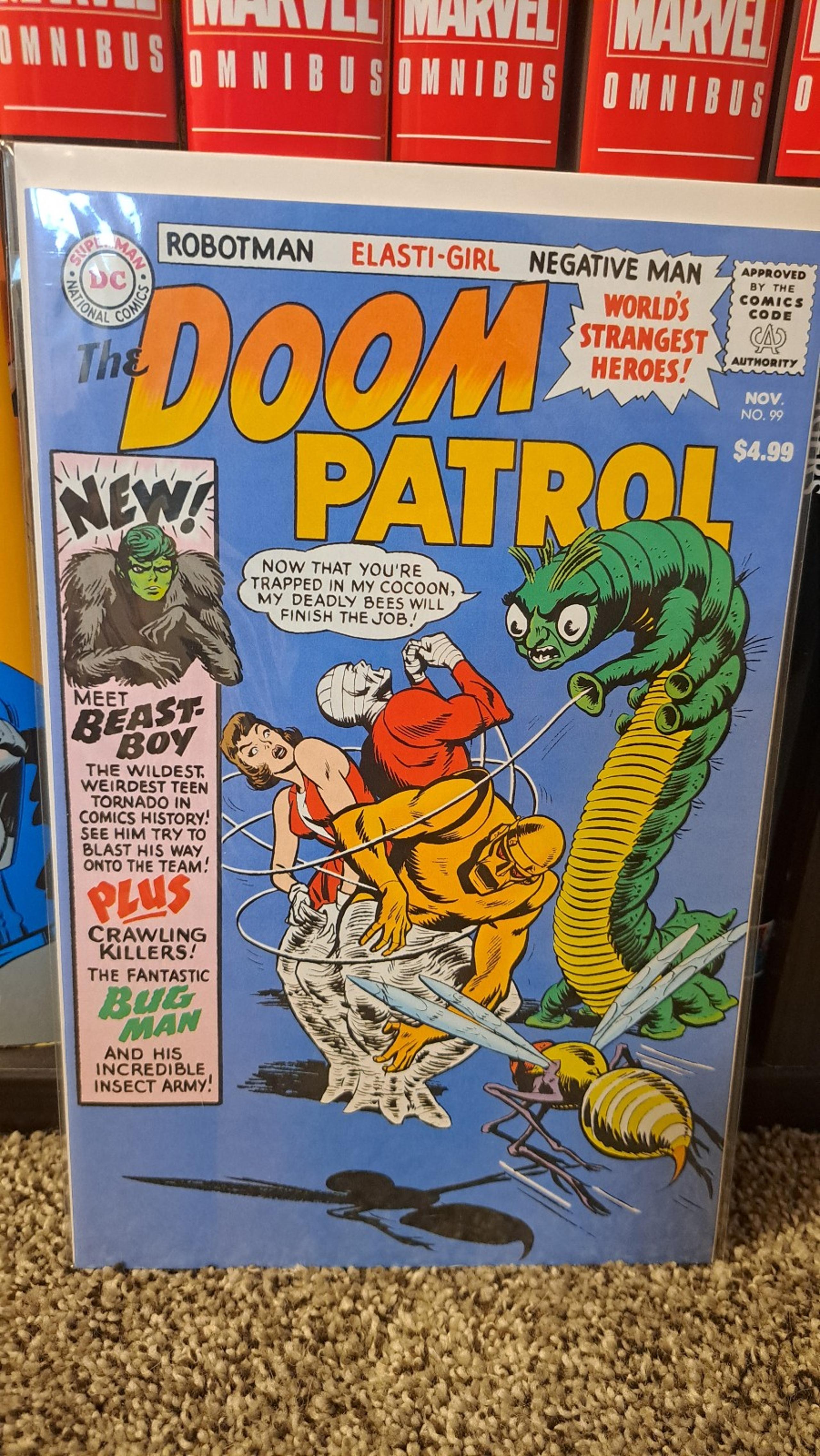 Doom Patrol Facsimile Comic Book Beast Boy Changeling Comic Book DC Comics