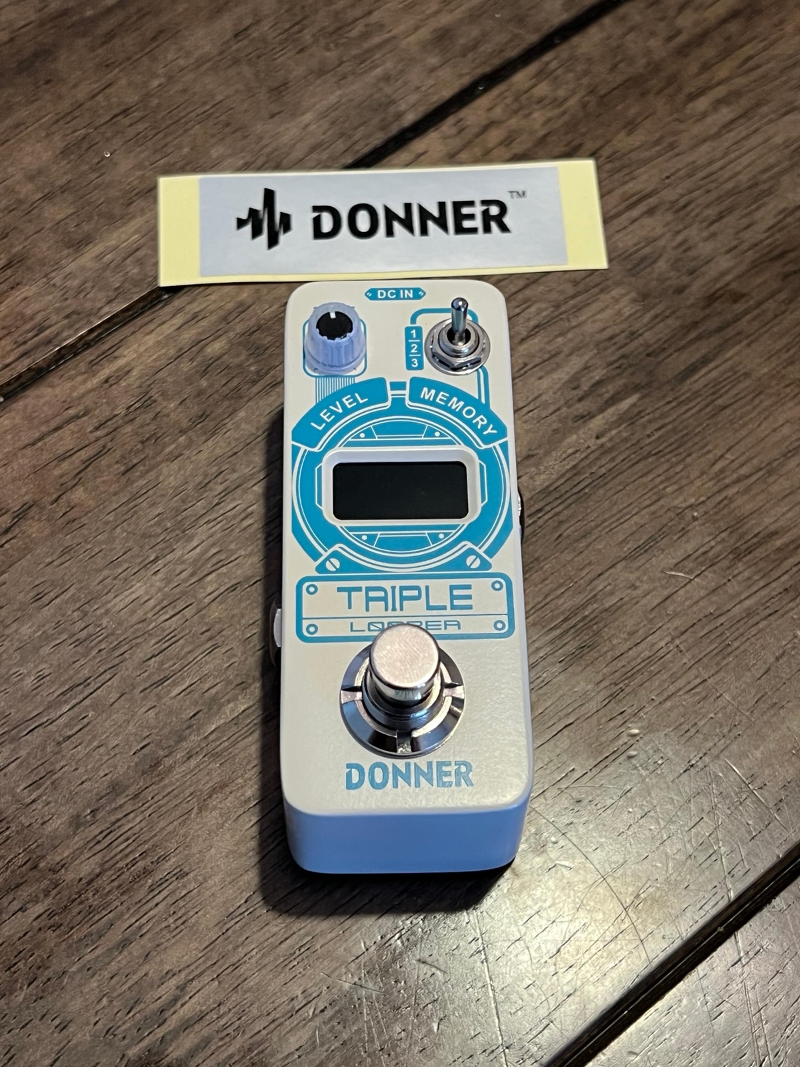Donner Triple Looper Guitar Pedal