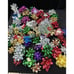 Huge Lot Of Christmas Gift BOWS Large Assortment Of Sizes And Colors