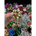 Huge Lot Of Christmas Gift BOWS Large Assortment Of Sizes And Colors