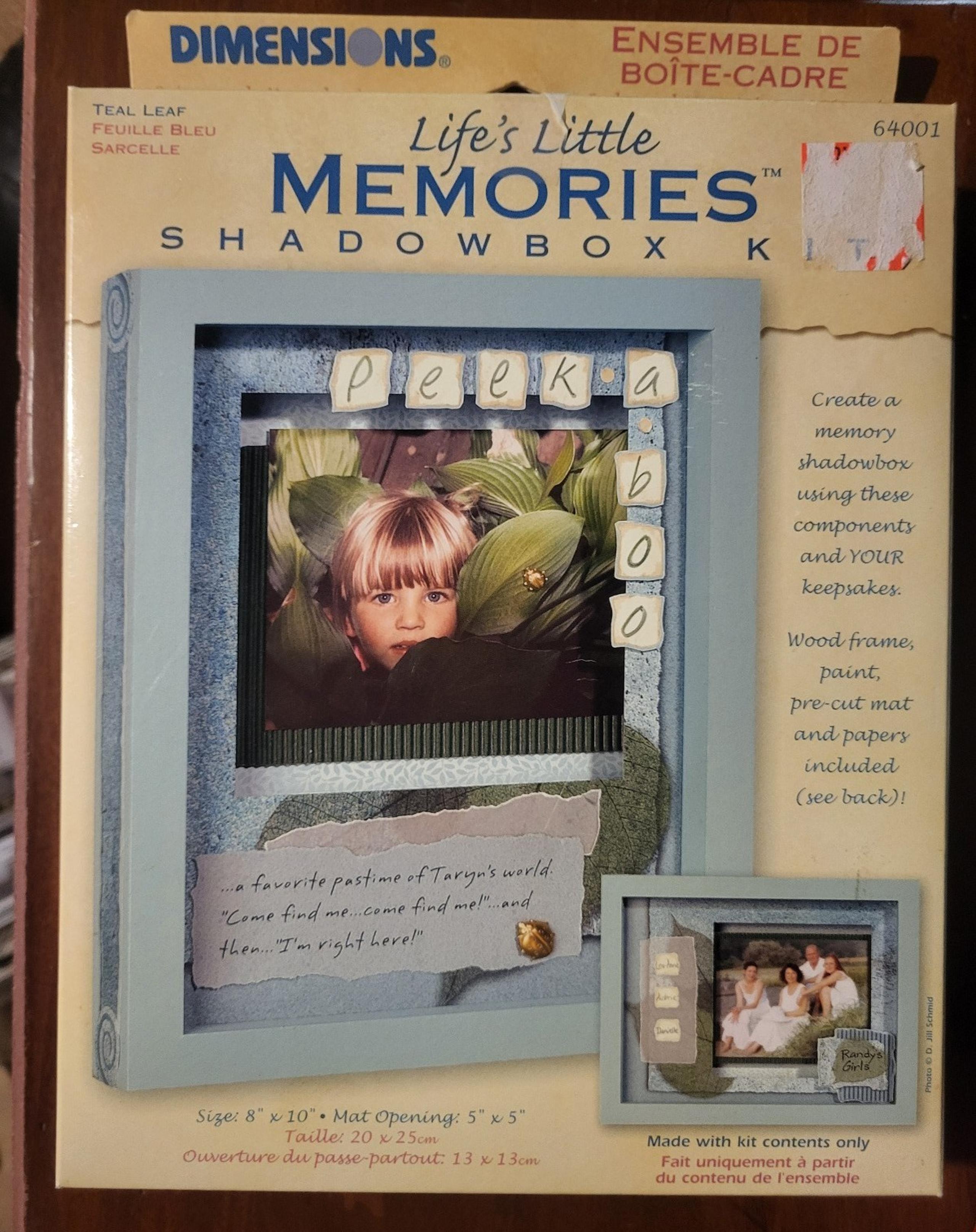 Photo shadow box kit