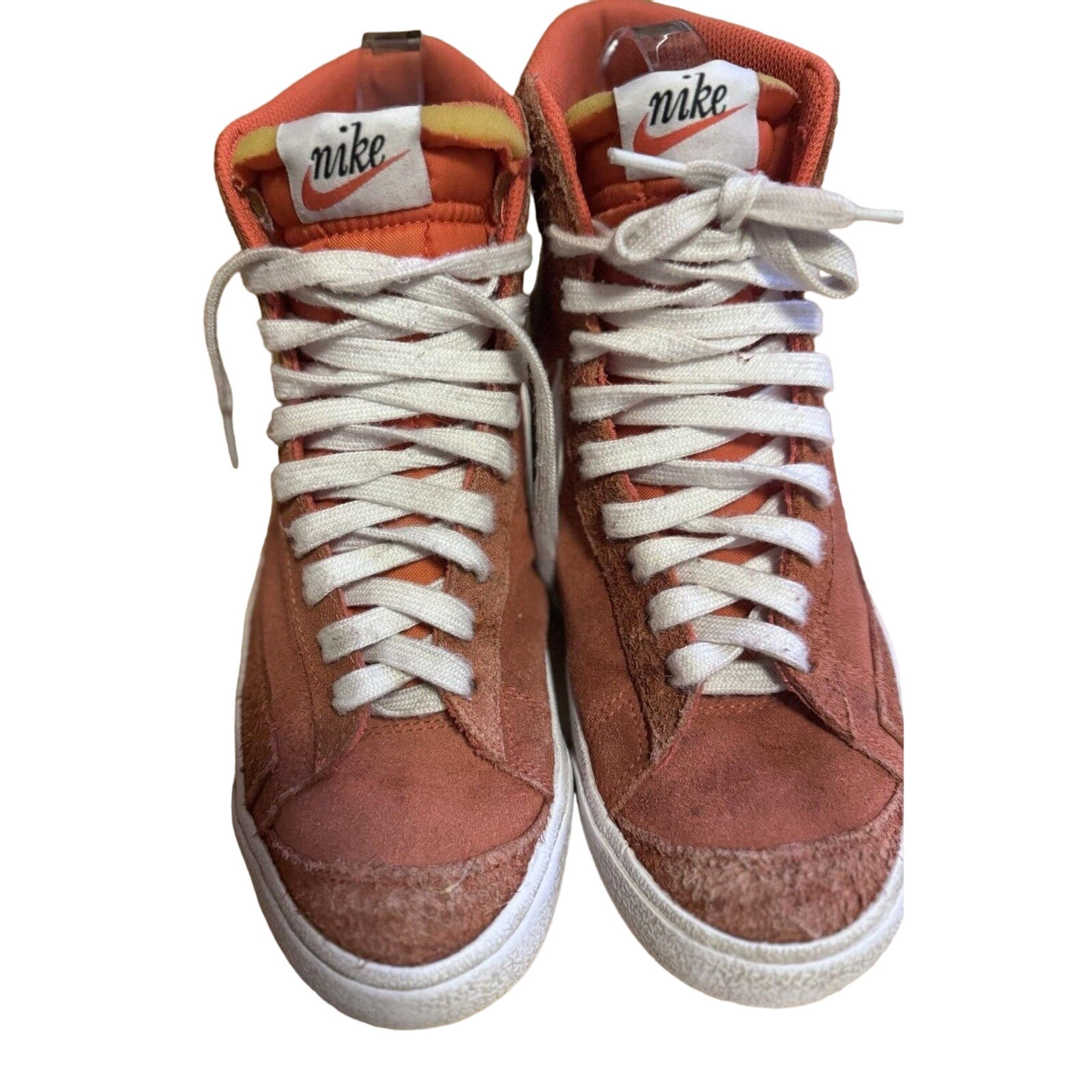 Size 8 - Nike Blazer '77 Mid First Use - Orange