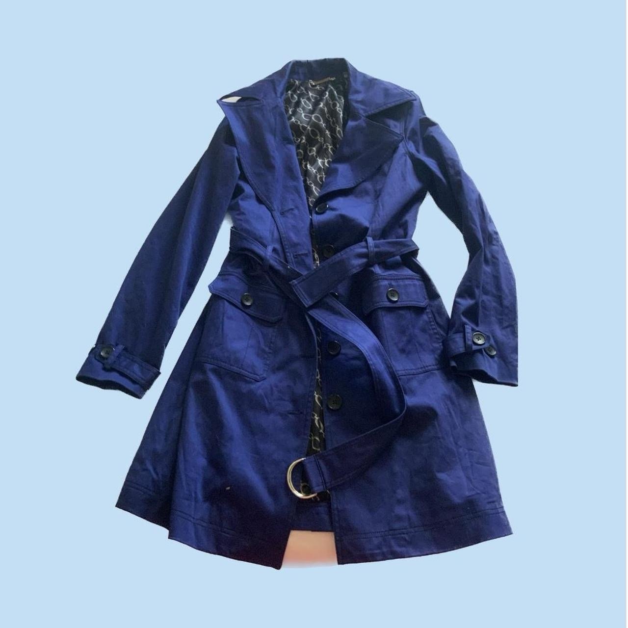 Apt 9 trench coat top