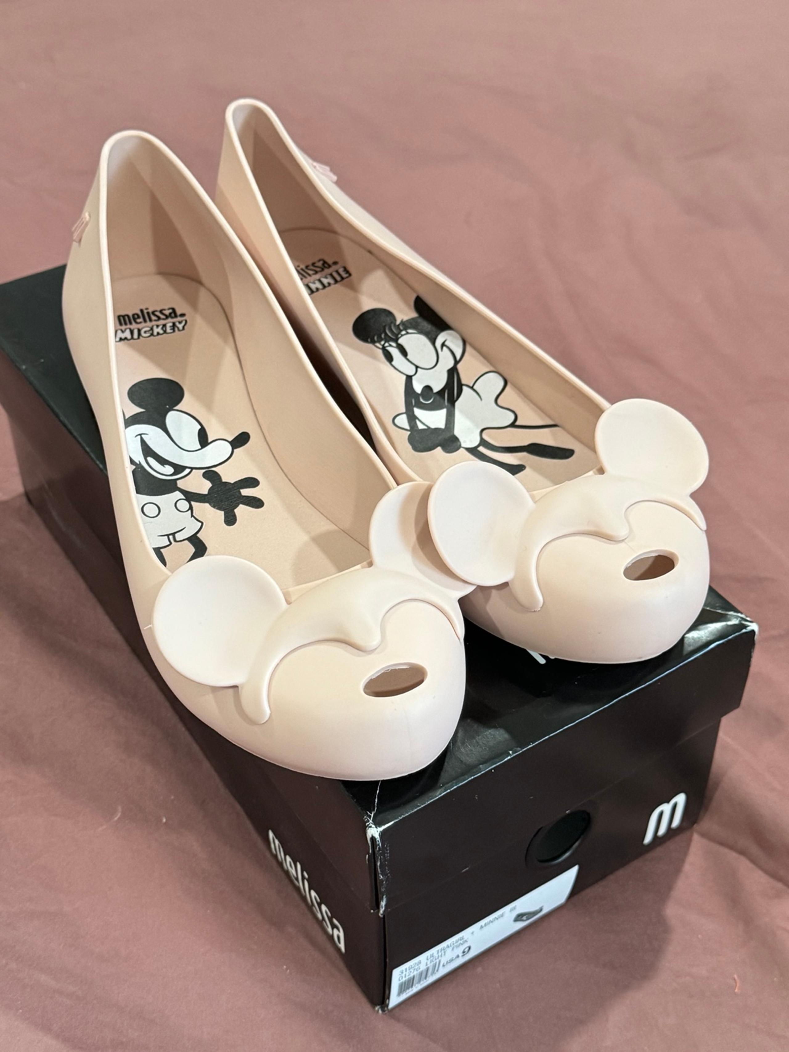 Melissa Ultragirl Minnie Ballet Flat Women’s Size 9 Pink