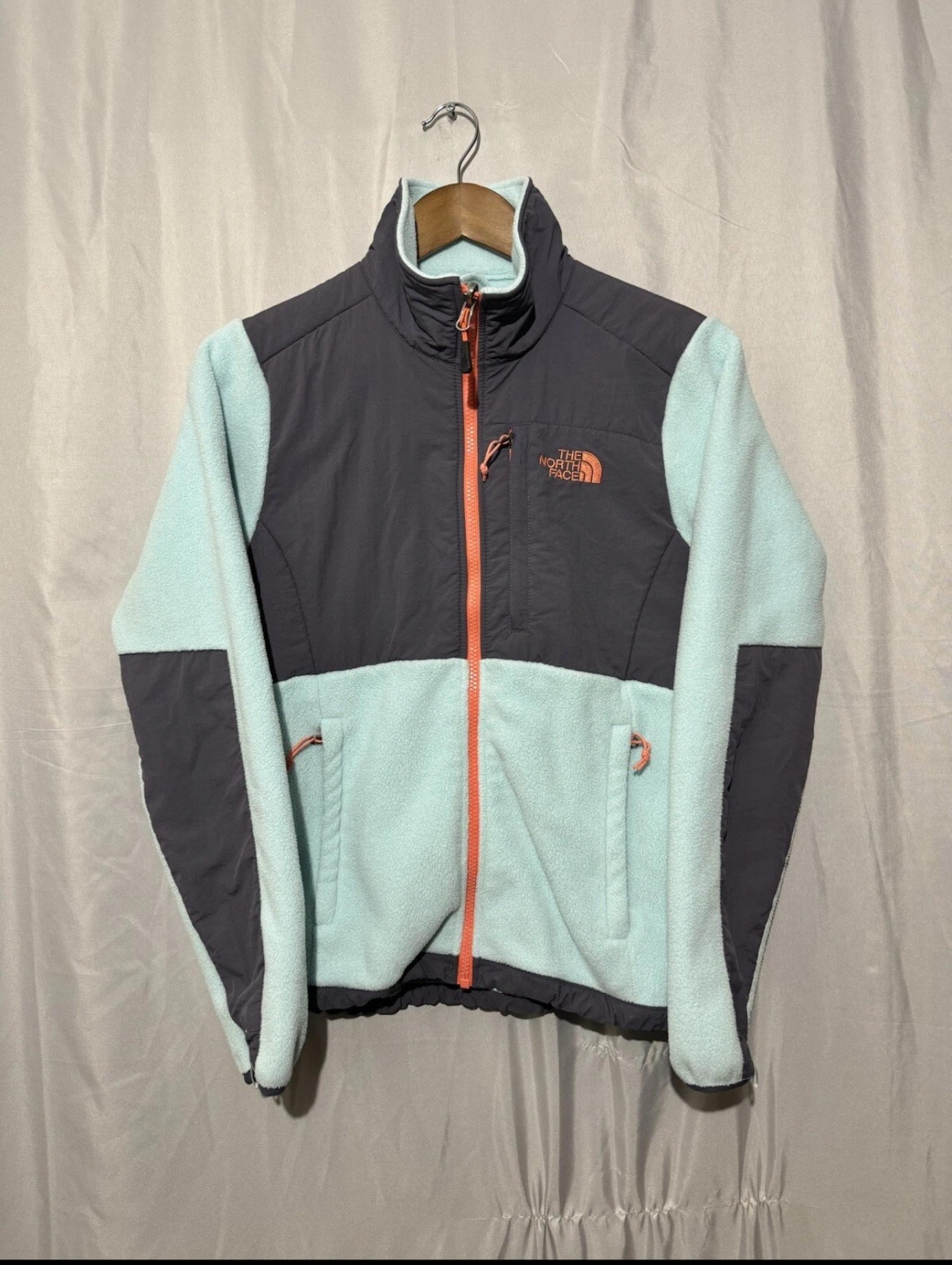 North Face Womens XS Winter Jacket Blue Gray Denali