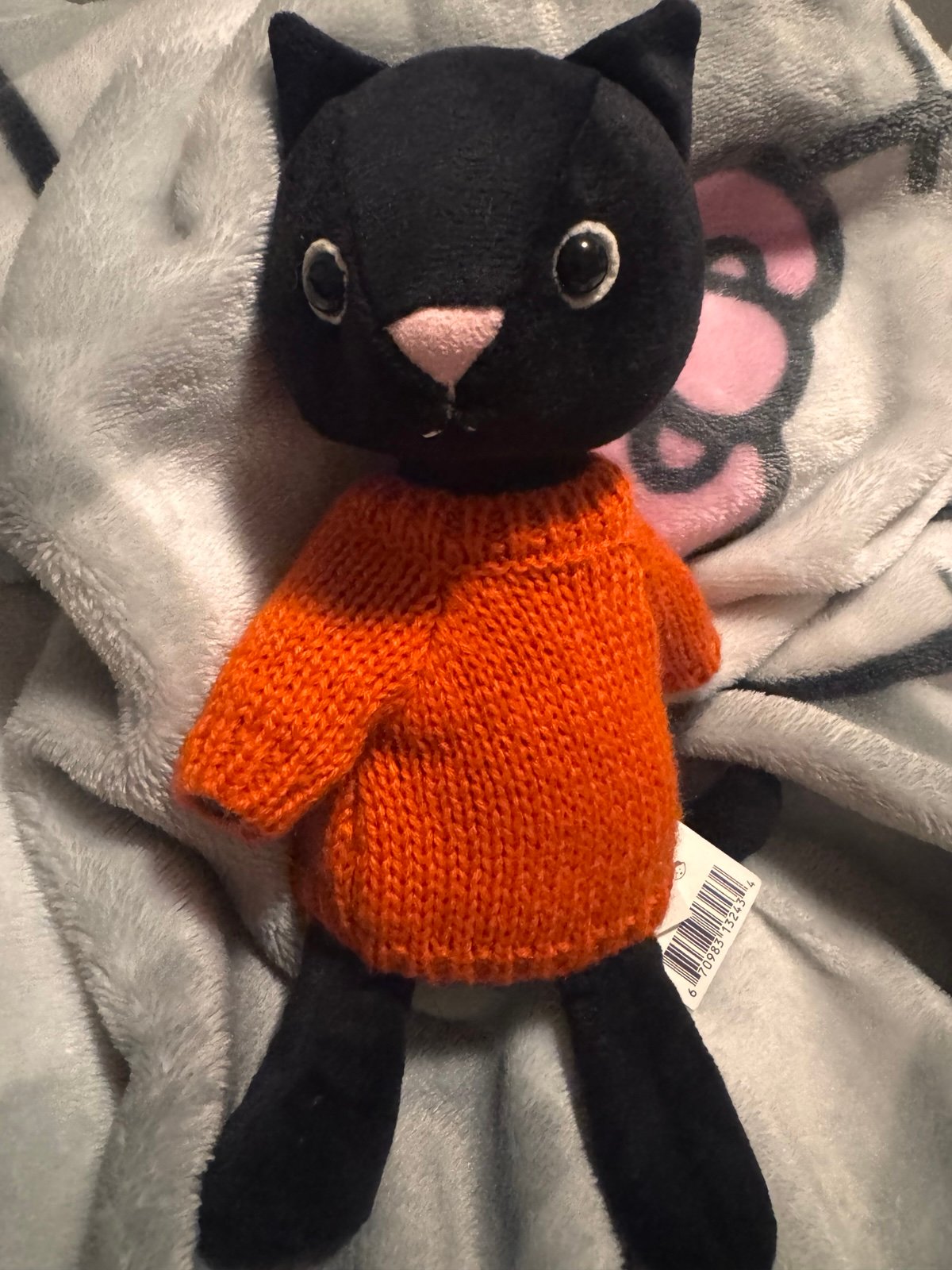 jellycat tangerine knitten kitten NWT
