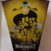 Incredibles II Disney Churchill Container 7.25 x9.25 Flared Plastic Tub Popcorn
