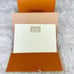 Louis Vuitton 5 Note Cards with orange LV envelope holder