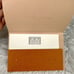 Louis Vuitton 5 Note Cards with orange LV envelope holder