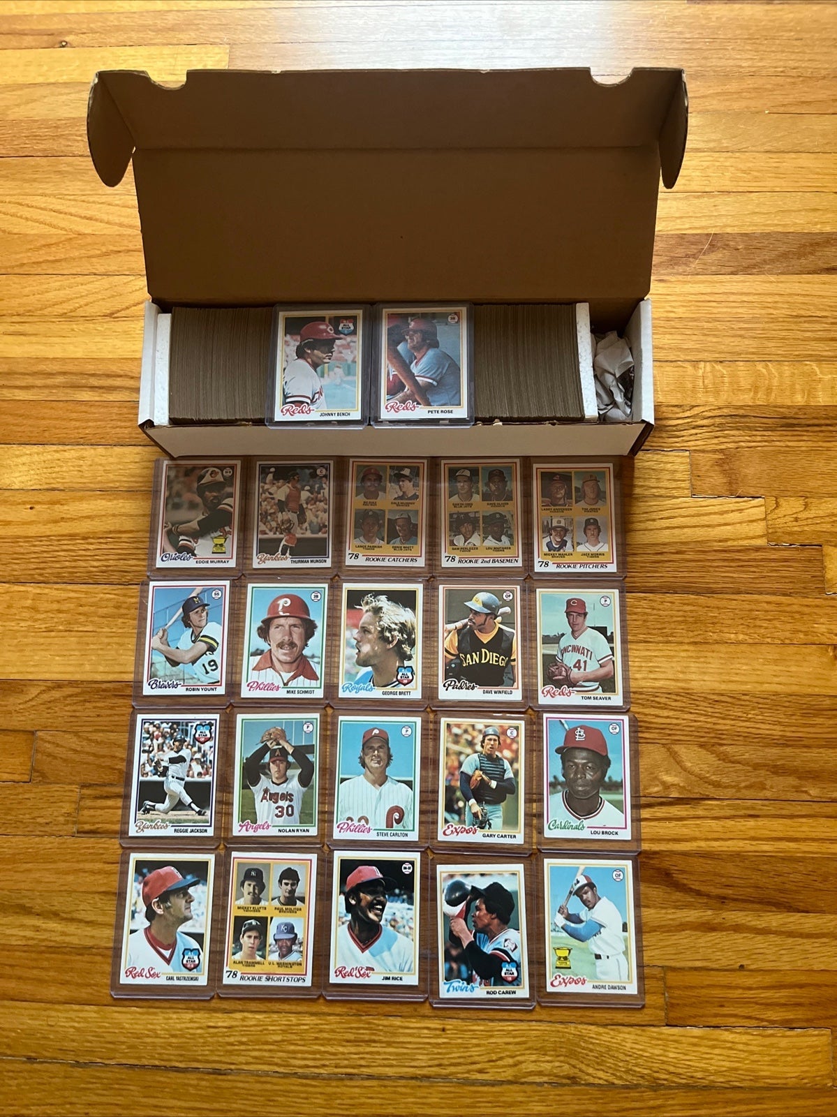 1978 Topps MLB 1-726 Complete Card Set