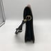 Genuine Leather Ladies Envelope Purse Handbag Brown Long Adjustable Strap