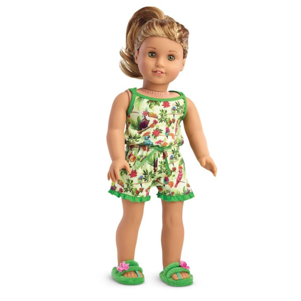 American girl Lea rainforest pjs