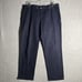 Massimo Dutti Casual fit Mens Dress Pants 36/28 Navy Blue Cotton Linen Blend