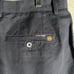 Massimo Dutti Casual fit Mens Dress Pants 36/28 Navy Blue Cotton Linen Blend