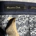 Massimo Dutti Casual fit Mens Dress Pants 36/28 Navy Blue Cotton Linen Blend