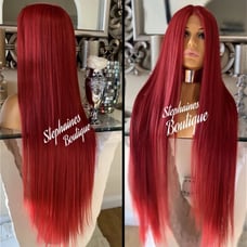 Human Hair Blended Lace Front Wig