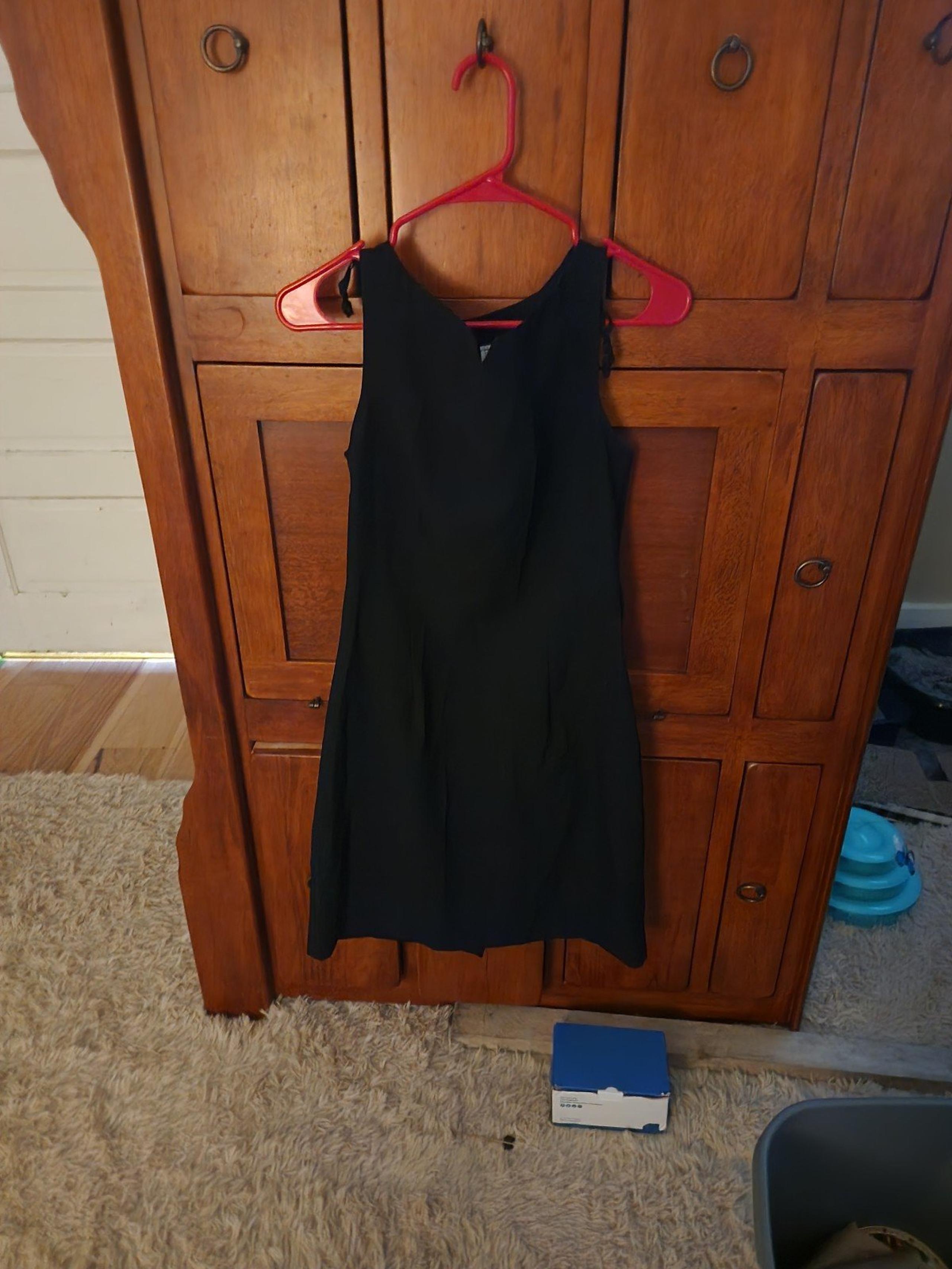La Belle Little Black Retro Dress Size 7