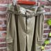 NEW Size 12 Paige Tesse Belted Faux Leather High Rise Army Green Cargo Pant