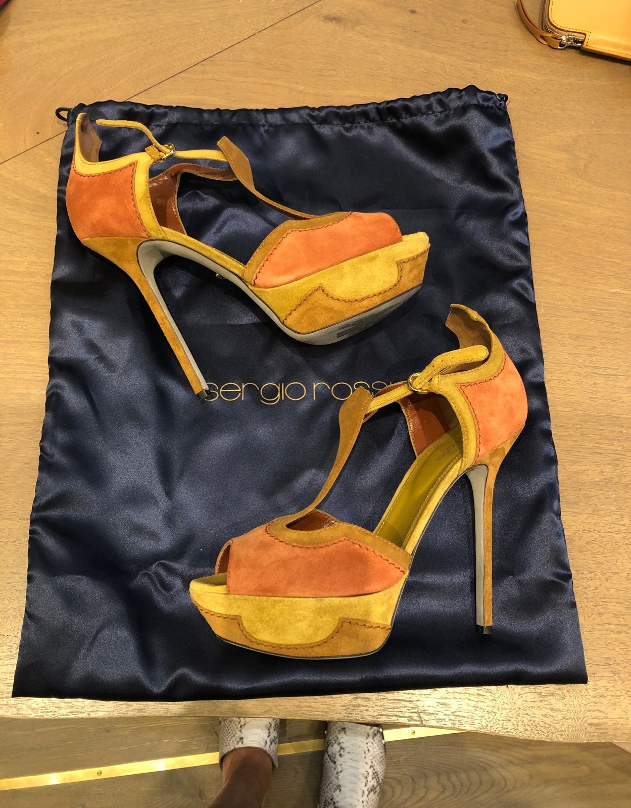 Sergio Rossi Suede Sandals